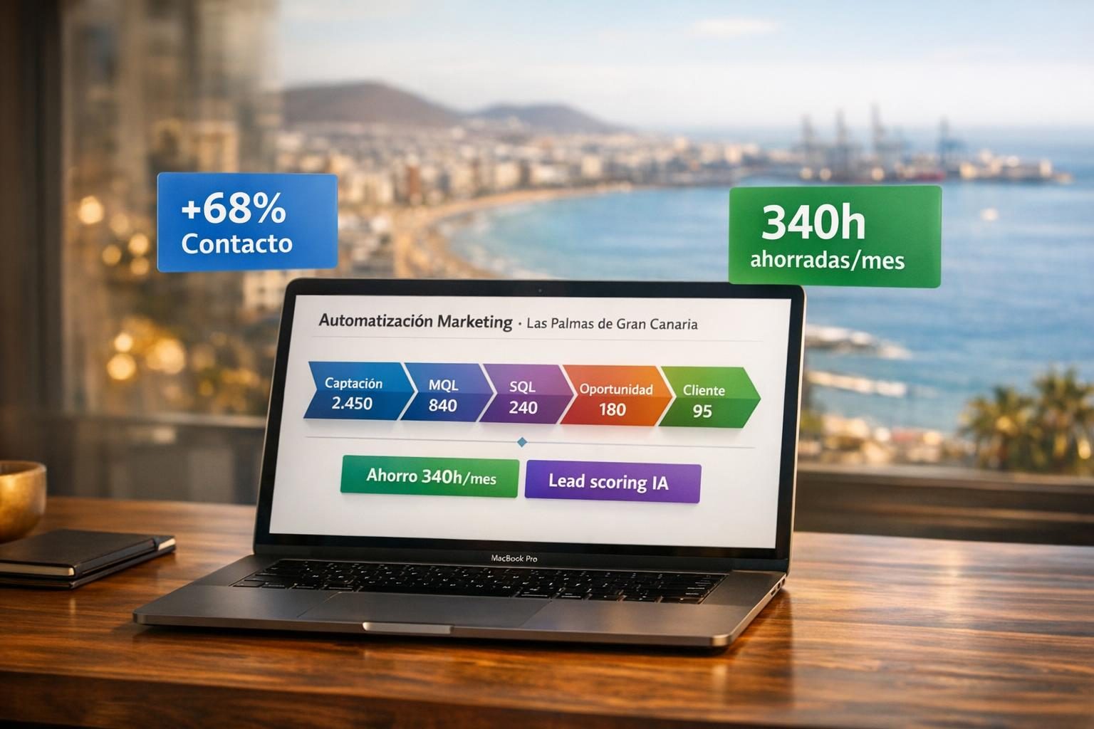 Automatización en Las Palmas de Gran Canaria — Automatización de Procesos con IA en Las Palmas de Gran Canaria