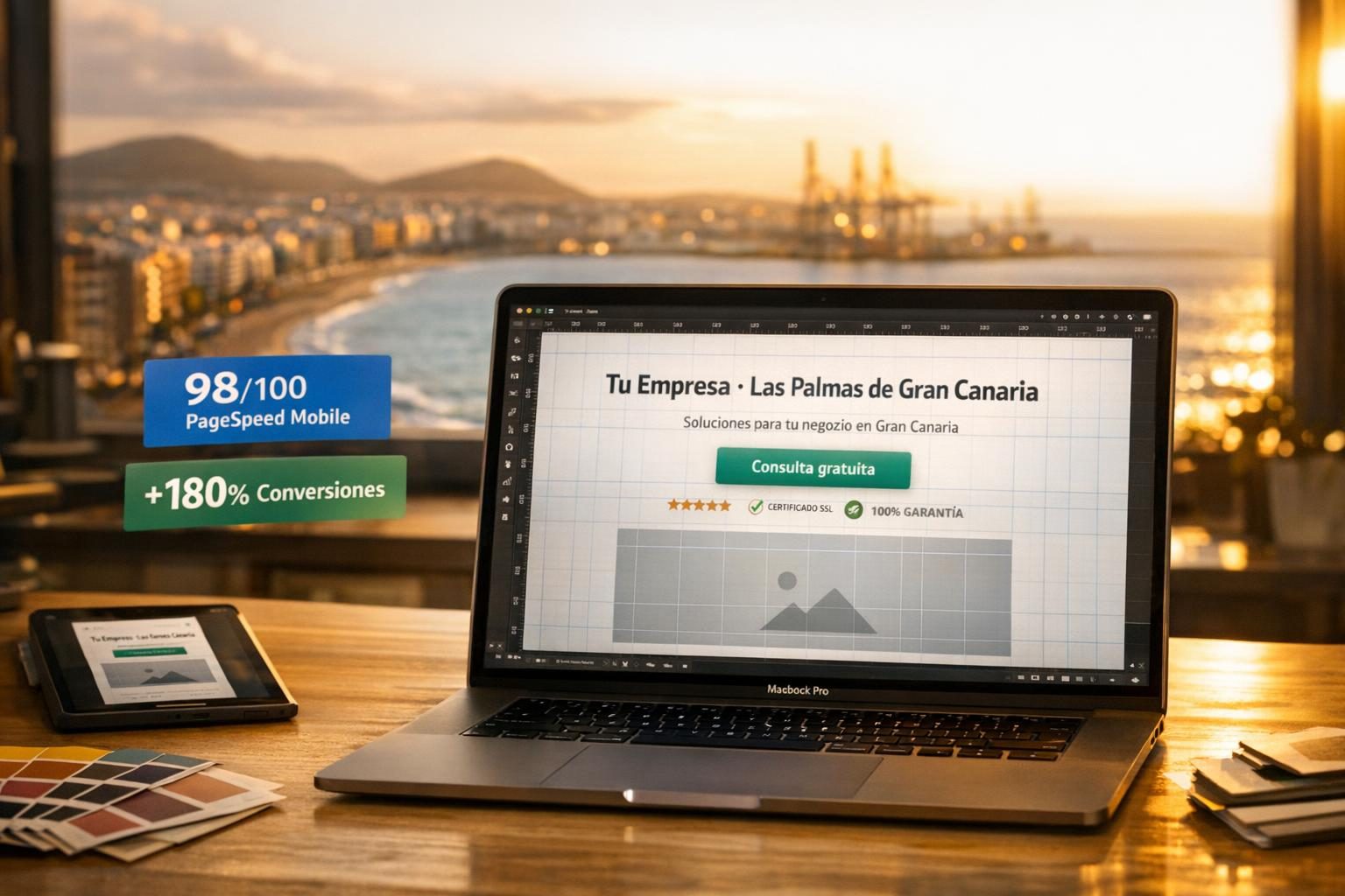 Diseño Web en Las Palmas de Gran Canaria — Diseño Web Profesional en Las Palmas de Gran Canaria — Páginas que Convierten