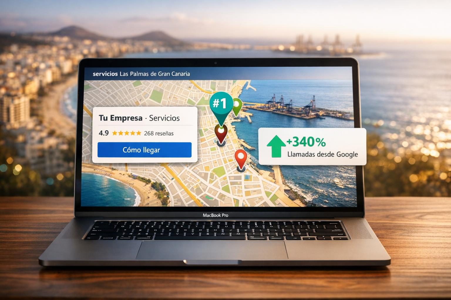 SEO Local en Las Palmas de Gran Canaria — Top 3 Google Maps Pack Local para tu negocio en Las Palmas de Gran Canaria