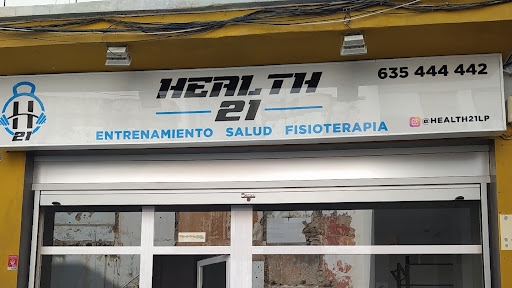 Health21 - entrenador personal- fisioterapeuta- nutricionista -Psicólogo- salud- Las Palmas