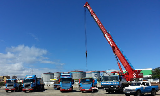 Gruas y Elevadores S.L. Transporte de Mercancías en Las Palmas